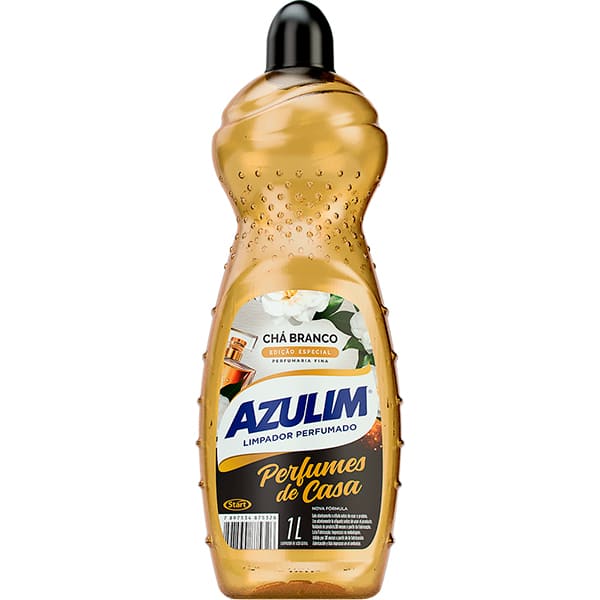 Limpador perfumado Chá Branco, 1L, Azulim - PT 1 UN