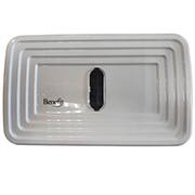 Dispenser de papel higiênico intercalado, Branco, H25WH, Grifit - CX 1 UN