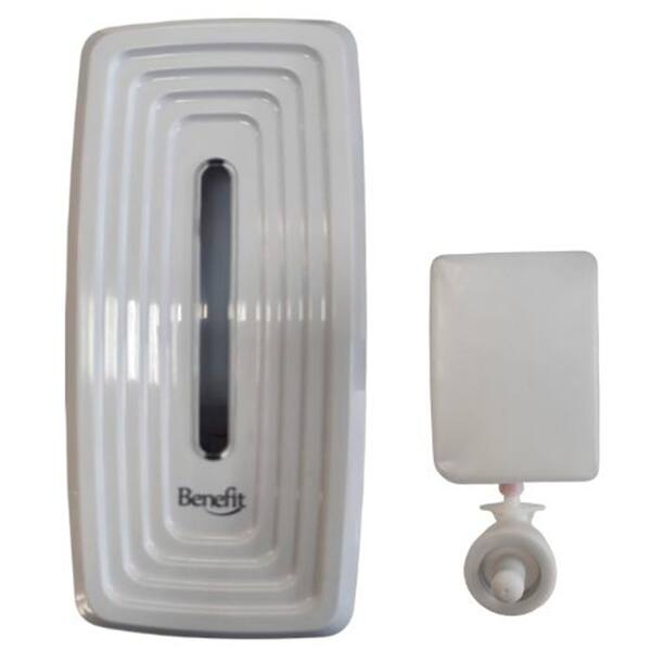 Dispenser para sabão liquido Espuma, Branco, 800ml, S448WH, Grifit - PT 1 UN