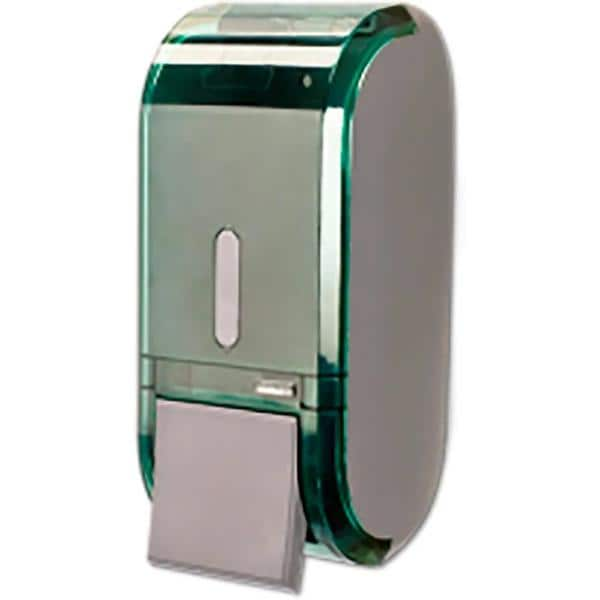 Dispenser p/ sabonete c/reserv. 400ml verde 340051 Premisse CX 1 UN