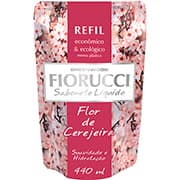 Sabonete líquido refil flor de cerejeira 440ml 8113 Fiorucci PT 1 UN Sabonete líquido refil flor de cerejeira 440ml 8113 Fiorucci PT 1 UN