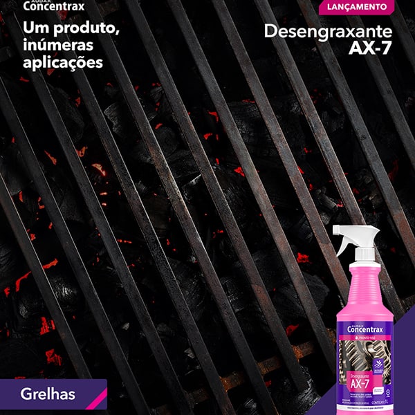 Desengraxante AX-7, Desengordurante, 1 L, Multiuso, Audax - PT 1 UN