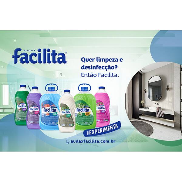 Desinfetante Floral, 2L,Facilita - PT 1 UN Desinfetante Floral, 2L,Facilita - PT 1 UN