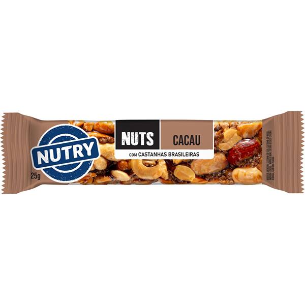 Barra Nuts Cacau, 25g, 4747, Nutry - 1 UN