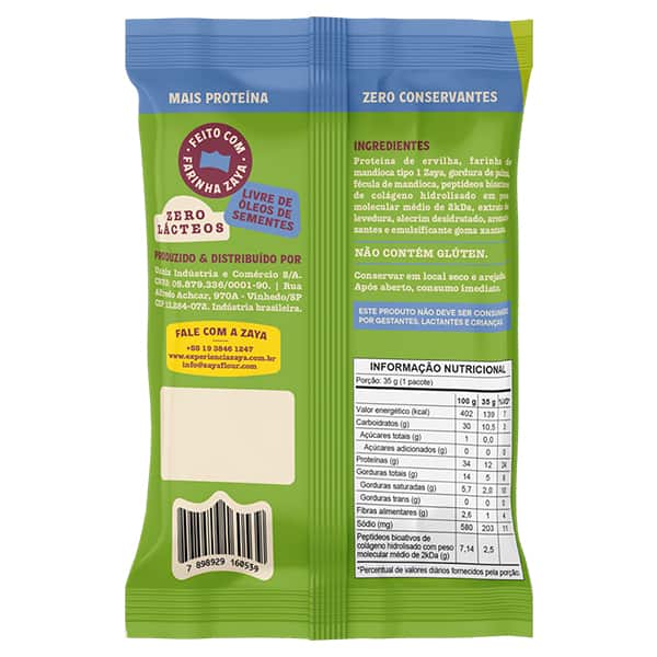 Snack de Proteína Assado, Alecrim, 35g, 12270035, Zaya - PT 1 UN Snack de Proteína Assado, Alecrim, 35g, 12270035, Zaya - PT 1 UN