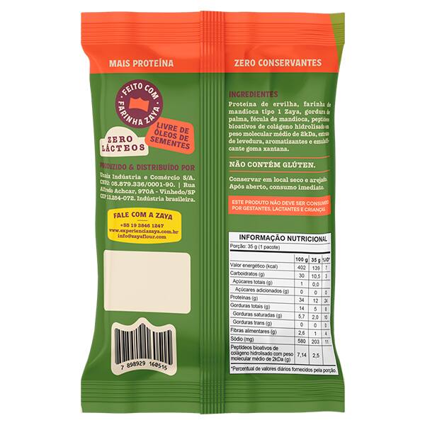 Snack de Proteína Assado, Cebola e Salsa, 35g, 12270033, Zaya - PT 1 UN Snack de Proteína Assado, Cebola e Salsa, 35g, 12270033, Zaya - PT 1 UN