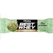 Barra de proteína Best Whey Bar, Pistache, 52g, (15g de proteína), Atlhetica - CX 1 UN