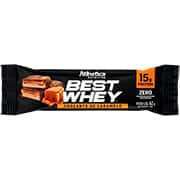 Barra de proteína Best Whey Bar, Crocante de Caramelo, 62g, (15g de proteína), Atlhetica - 1 UN Barra de proteína Best Whey Bar, Crocante de Caramelo, 62g, (15g de proteína), Atlhetica - 1 UN