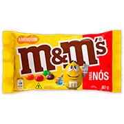 M&Ms amendoim 80g Mars Brasil PT 1 UN