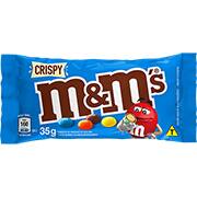 M&Ms crispy, 35g, 10227101, Mars Brasil - PT 1 UN