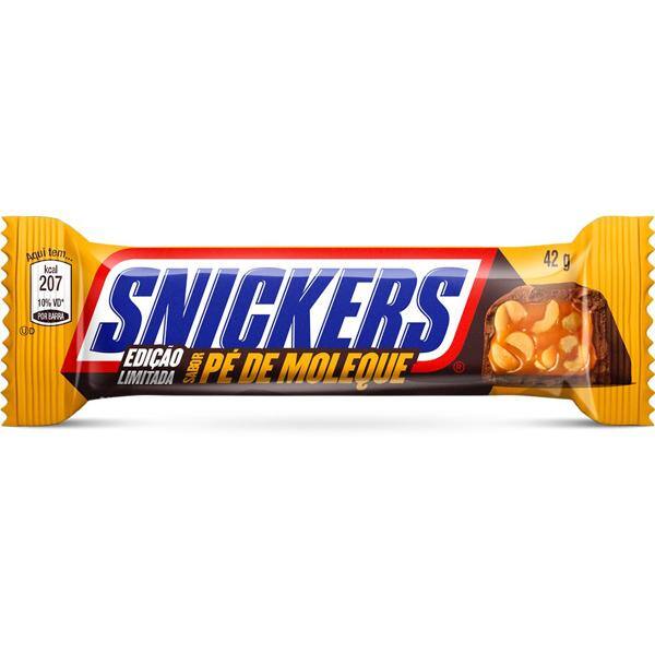 Snickers pé de moleque 42g 10219318 Mars Brasil PT 1 UN