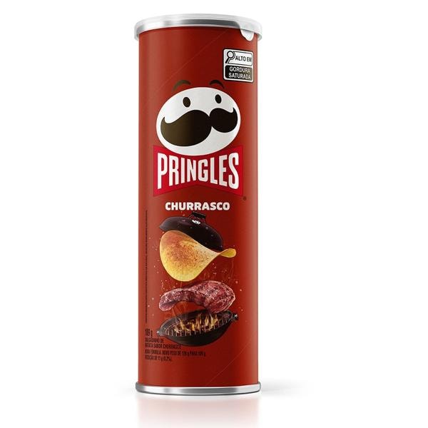 Batata Pringles, Churrasco, 109g, Pringles - PT 1 UN