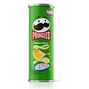Batata Pringles, Creme e Cebola, 109g, Pringles - PT 1 UN