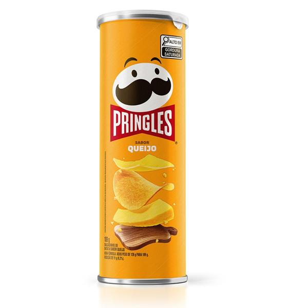 Batata Pringles, Queijo, 109g, Pringles - PT 1 UN