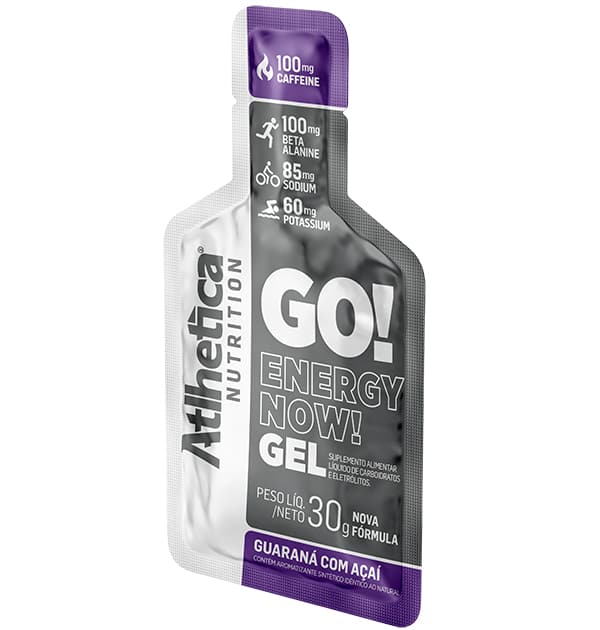 Suplemento Go Energy Now Gel, Guaraná com Açaí, 23481, Atlhetica - SC 1 UN Suplemento Go Energy Now Gel, Guaraná com Açaí, 23481, Atlhetica - SC 1 UN