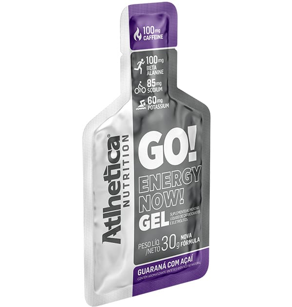 Suplemento Go Energy Now Gel, Guaraná com Açaí, 23481, Atlhetica - SC 1 UN Suplemento Go Energy Now Gel, Guaraná com Açaí, 23481, Atlhetica - SC 1 UN
