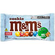 M&Ms ao leite com Cookie, 35g, 60003173, Mars Brasil - PT 1 UN
