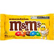 Chocolate M&Ms ao leite com amendoim, 40g, Mars Brasil - PT 1 UN