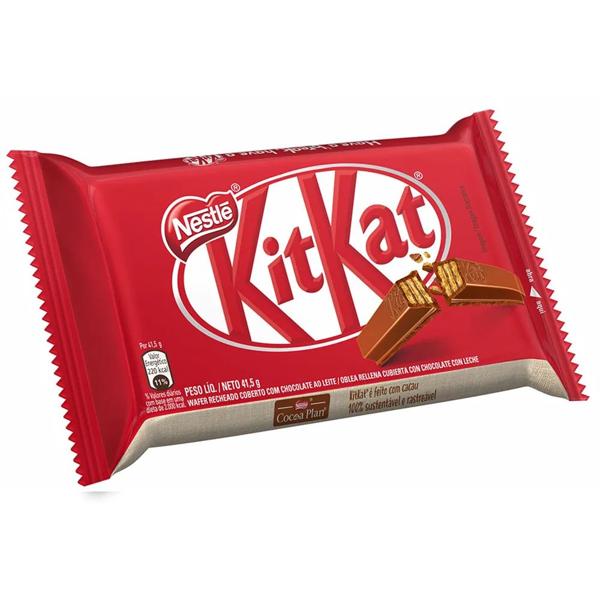 Chocolate Kit Kat, 41,5g, 42557, Nestlé - PT 1 UN