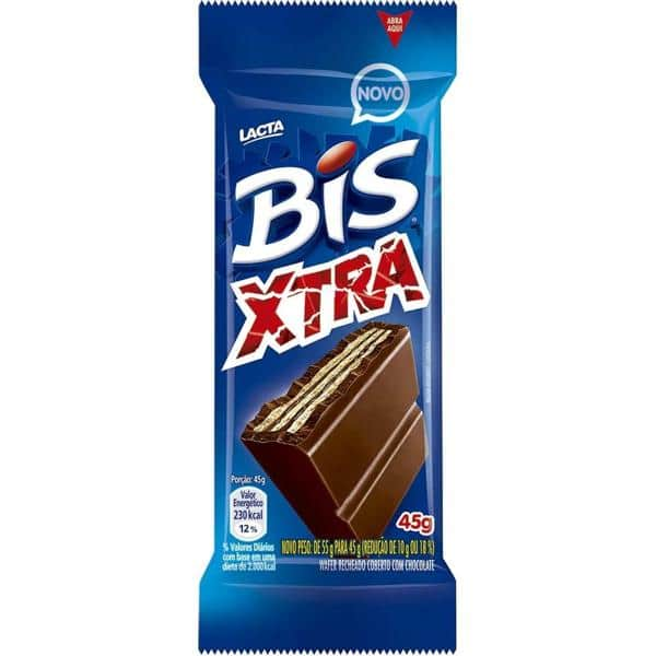 Bis Xtra ao leite 45g Kraft PT 1 UN