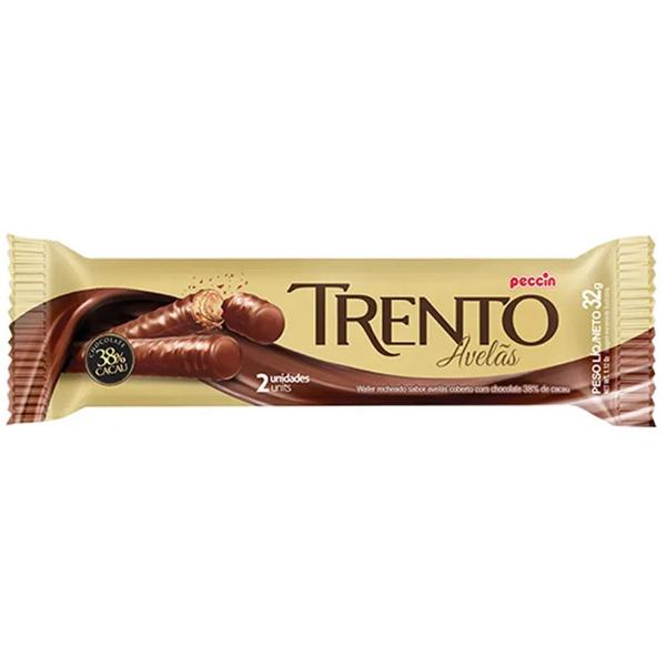 Chocolate wafer avelã 32g 3911 Trento PT 1 UN