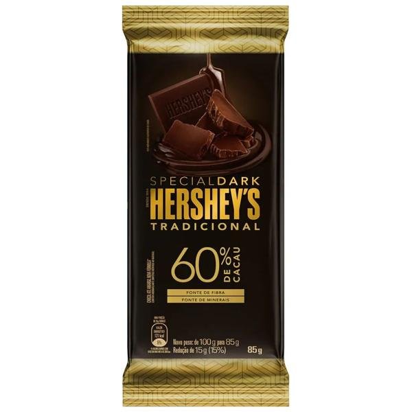 Chocolate Special Dark Tradicional  85g 6869 Hershey CX 1 UN