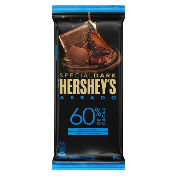 Chocolate Special Dark Aerado, 60% Cacau, 85g, 6729, Hersheys - PT 1 UN