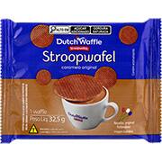 Stroopwafel biscoito recheado com caramelo, 3221, Dutchwaffle - PT 1 UN