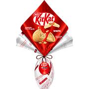 Ovo de Páscoa Kit Kat branco 338,5g 12890520 Nestle Brasil Ltda PT 1 UN Ovo de Páscoa Kit Kat branco 338,5g 12890520 Nestle Brasil Ltda PT 1 UN
