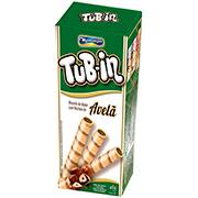 Biscoito Wafer Tubin Avelã, 48g, 4622, Montevérgine - PT 1 UN