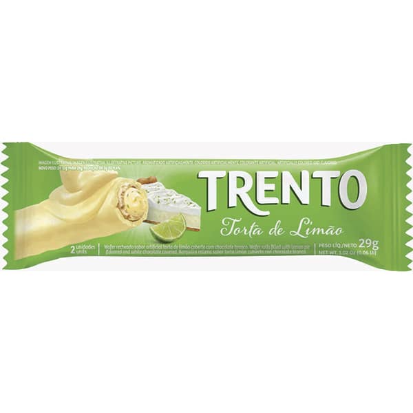 Chocolate Trento, Torta de limão, 29g, 11620, Trento - PT 1 UN