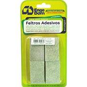Feltro adesivo cinza retangular 30x50x3mm 2079 Engedom PT 20 UN Feltro adesivo cinza retangular 30x50x3mm 2079 Engedom PT 20 UN