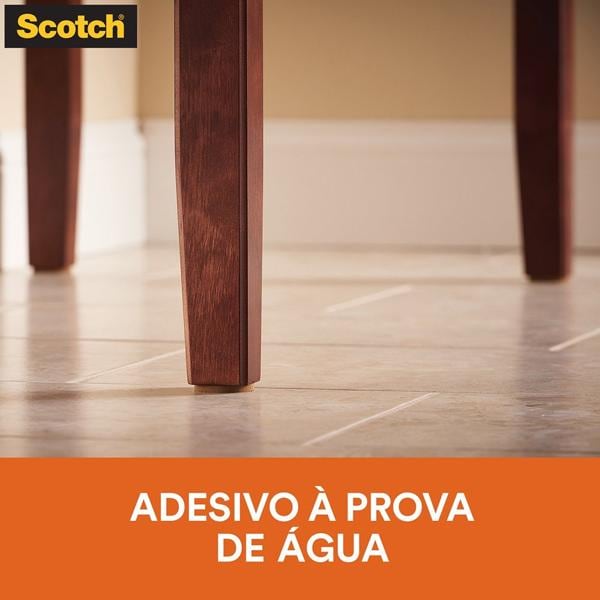 Protetor Antideslizante 3M Scotch Quadrado Preto Grande - 9 unidades - BT 9 UN