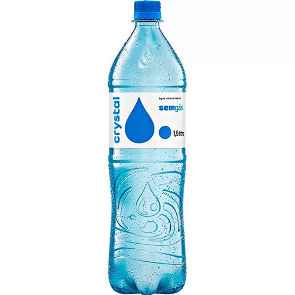 Água Mineral sem gás, 1,5L, Crystal - 1 UN