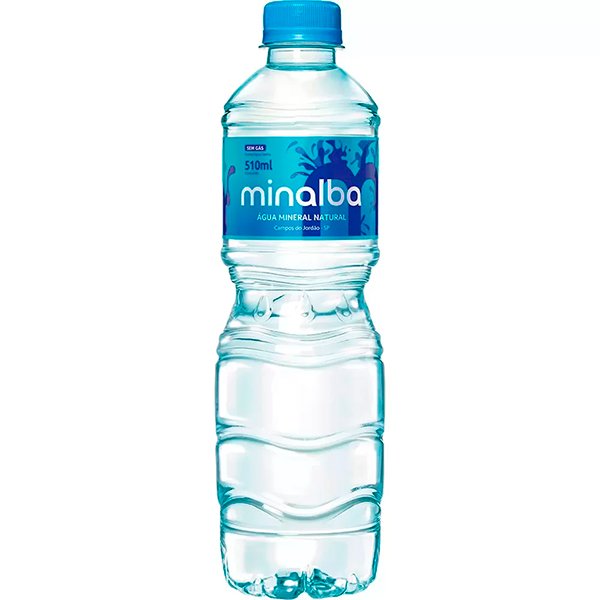 Água Mineral sem gás 510ml Minalba PT 1 UN