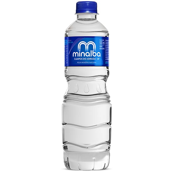 Água Mineral sem gás, 510ml, Minalba -  UN 1 UN