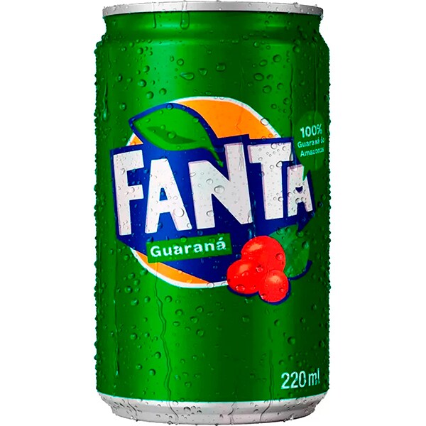 Refrigerante Fanta Guaraná, 220ml, Coca-Cola - 1 UN