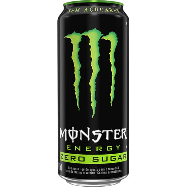 Bebida energética Monster Energy, Zero Açúcar, 473ml, 118469, Monster - LT 1 UN