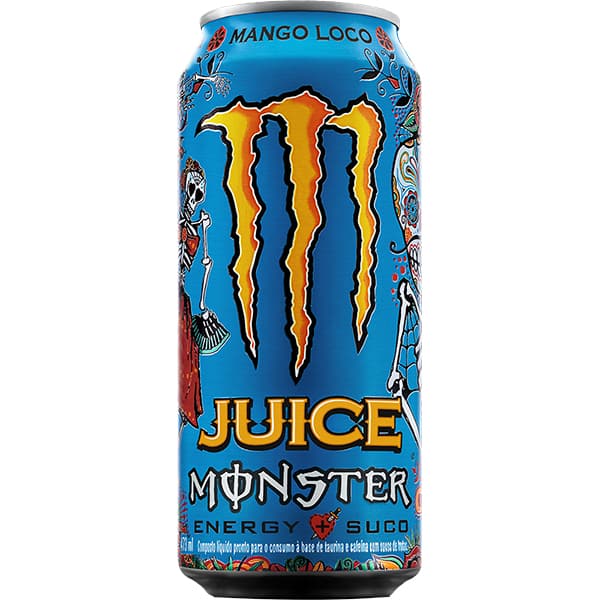 Bebida energética Monster Juice, Mango Loco, 473ml, 118990, Monster - LT 1 UN