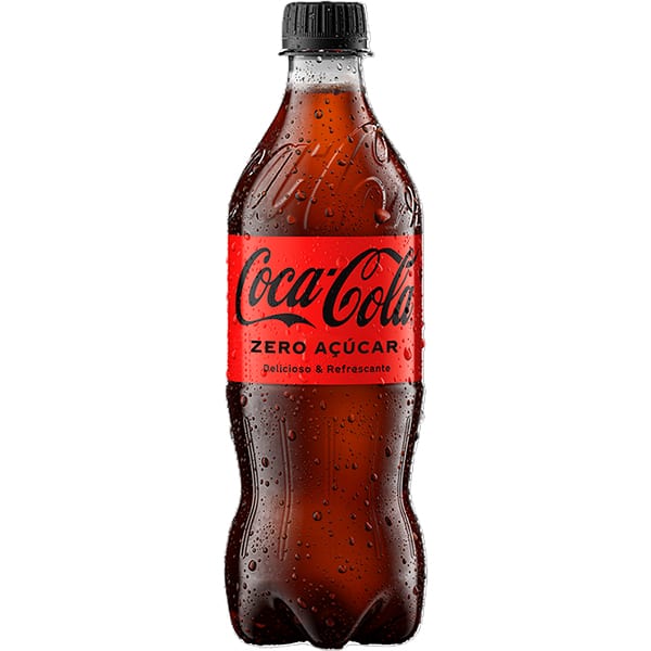 Refrigerante Coca-Cola Zero, 600ml, 55571, Coca Cola - 1 UN Refrigerante Coca-Cola Zero, 600ml, 55571, Coca Cola - 1 UN