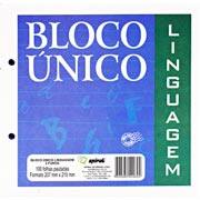 Bloco caderno único 207x210mm (linguagem) Spiral PT 500 FL