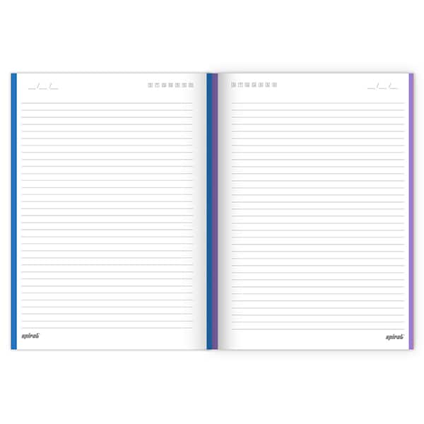 Caderno Universitário com 500 Folhas Coloridas - Compatível com Fichário e Caderno Argolado - Spiral PT 10 UN Caderno Universitário com 500 Folhas Coloridas - Compatível com Fichário e Caderno Argolado - Spiral PT 10 UN
