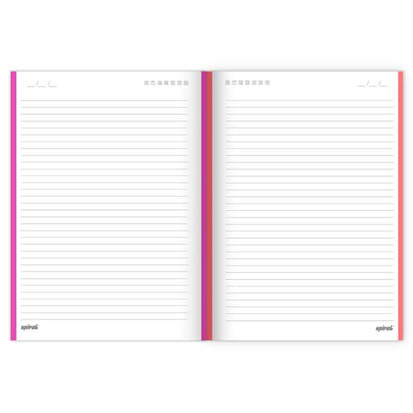 Caderno Universitário com 500 Folhas Coloridas - Compatível com Fichário e Caderno Argolado - Spiral PT 10 UN Caderno Universitário com 500 Folhas Coloridas - Compatível com Fichário e Caderno Argolado - Spiral PT 10 UN