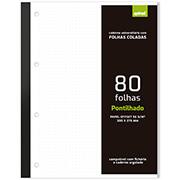Caderno Universitário com 80 Folhas Coladas Pontilhadas, 2535839, Spiral - PT 1 UN Caderno Universitário com 80 Folhas Coladas Pontilhadas, 2535839, Spiral - PT 1 UN