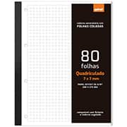 Caderno Universitário com 80 Folhas Coladas Quadriculadas, 2535822. Spiral - PT 1 UN Caderno Universitário com 80 Folhas Coladas Quadriculadas, 2535822. Spiral - PT 1 UN