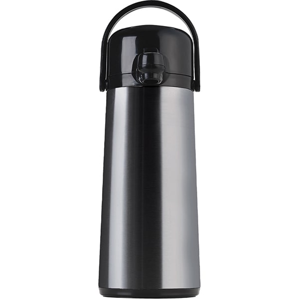 Garrafa térmica inox, Preta, 1,8l, Sistema de pressão, 1001972801, Invicta - PT 1 UN