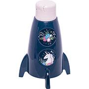 Garrafa escolar Foguete Unicornio 320ml 14507 Plasutil PT 1 UN