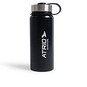 Garrafa térmica adventure preto 600ml ES317 Atrio CX 1 UN