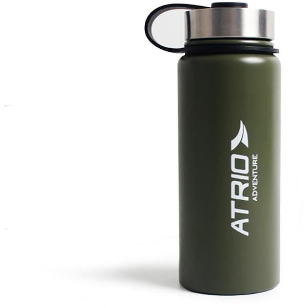 Garrafa térmica adventure verde 600ml ES315 Atrio CX 1 UN