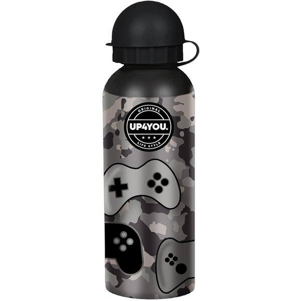 Garrafa escolar em alumínio, UP4YOU, 500ml, GF56083UP, Luxcel - PT 1 UN